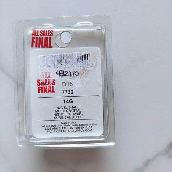 Ying-yang belly ring - Picture 6 of 6